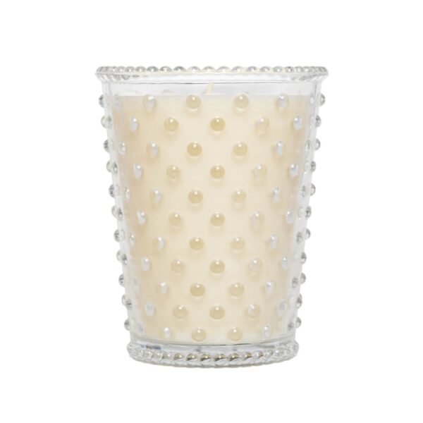 Creme Fresh Hobnail Candle