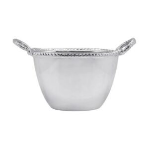 Mariposa Small Oval Rope Ice Bucket